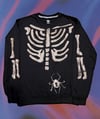 Black Skeleton Sweatshirt 