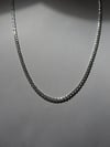 Diamond curb chain 0.8mm