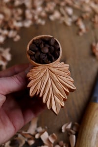 Image 4 of Maple leaf- Coffee Scoop 
