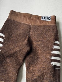 Image 5 of PANT RUGBY BROWN/WHITE