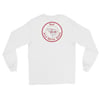Red and White State Long Sleeve Shirt