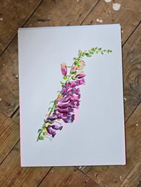 Image 3 of "Foxglove" Original 