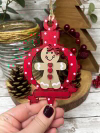 Image 2 of Gingerbread Man with banner