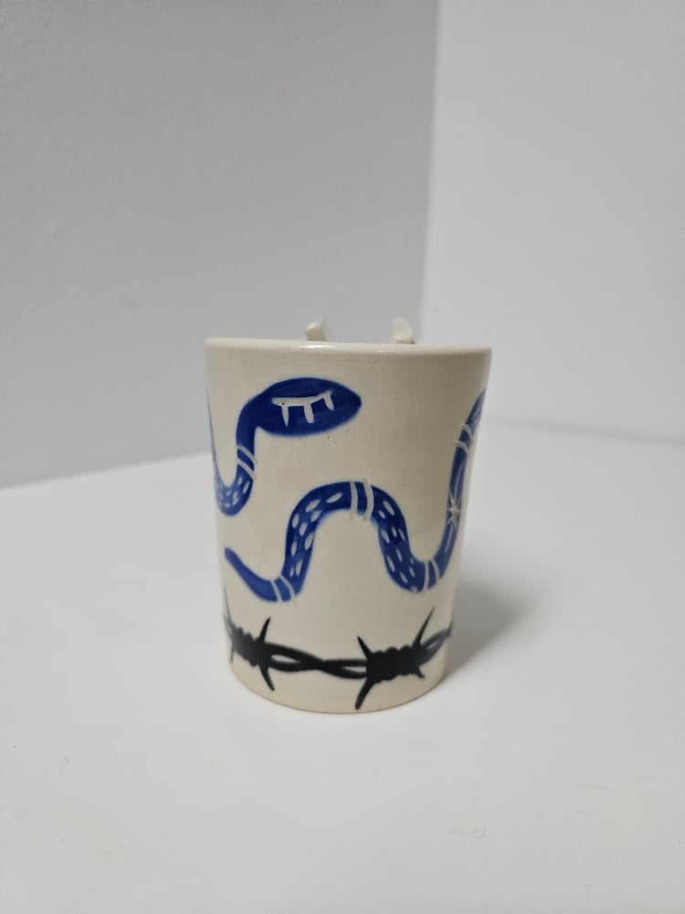 snake joint ashtray/paint cup (2)