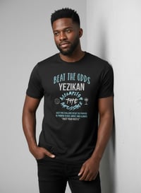 Image 1 of Yezikan Beat The Odds Inspirational Graphic T-shirt