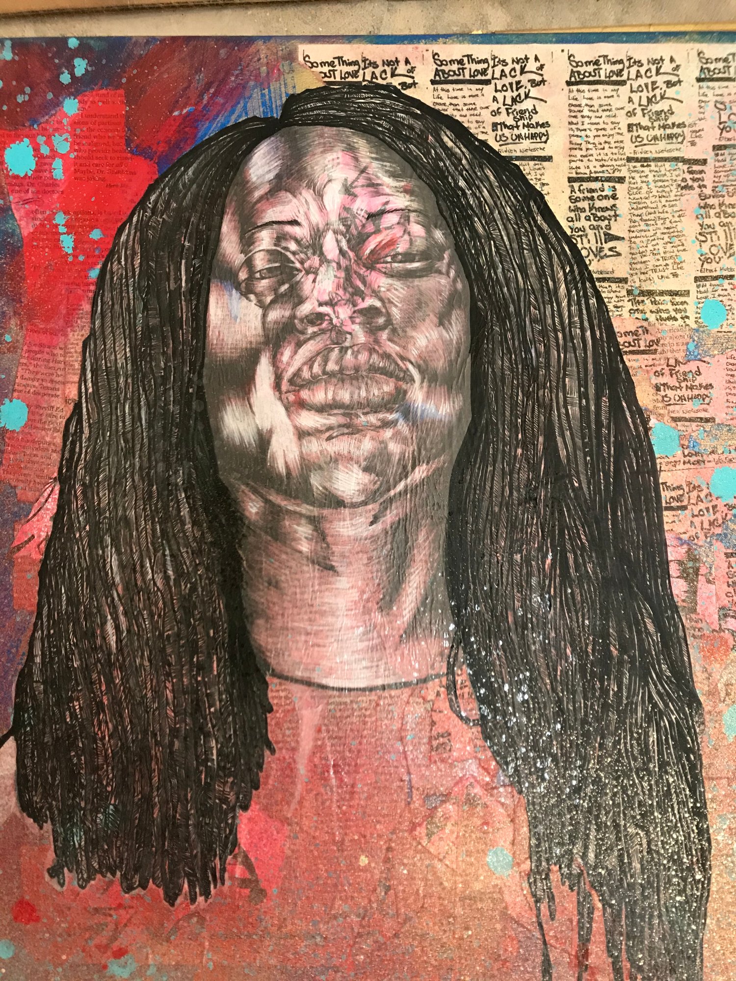 Untitled artwork five 16 x 20
