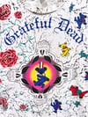 Grateful Dead 1991 All Over Print T-Shirt - Fits L (boxy)