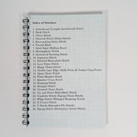 Image 3 of Stitchionary: A dictionary of 26 basic hand stitches