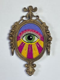 Image 1 of Mystic Eye - magenta/yellow/periwinkle