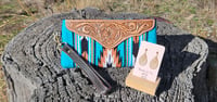 Image 2 of Crystal Saddlebag Clutch - SKU 688