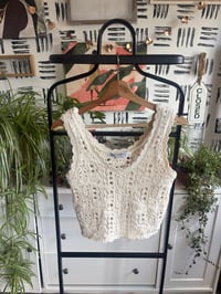 Image 1 of Zara crochet top