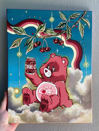 Image 1 of Cherry Coke Carebear - PRINTS 