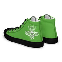 Image 3 of Kelly Green Black Flag Hightops 