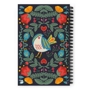 Partridge Spiral Notebook