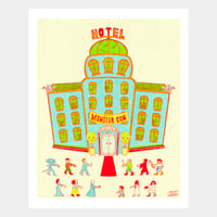 Horror Hotel Print (8X10)