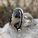 Image 3 of Handmade Sterling Silver Magnesite Ring