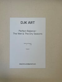 Image 3 of “Perfect Balance: The Wet & the Dry Seasons” A5 Print
