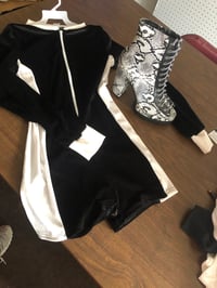 Image 3 of Suede Jumpsuit 