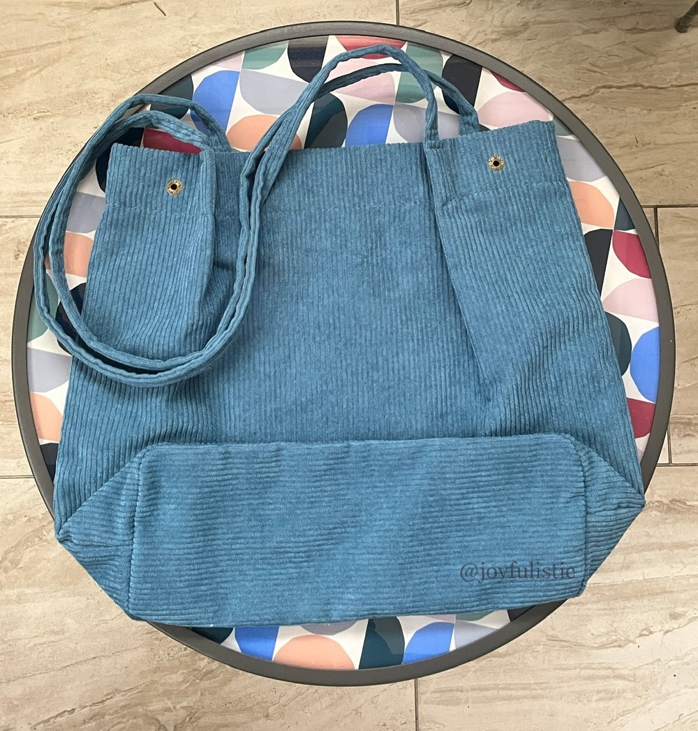Image of Blue Boba Bear Tote