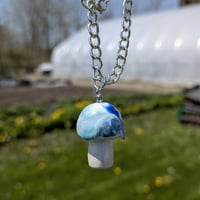 Image 2 of Melting Mother Earth Mushroom Pendant 