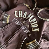 Image 2 of CHAMPION SPELLOUT ZIP HOODIE