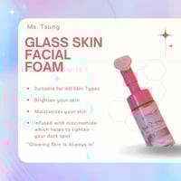 Image 3 of MS. TSUNG PRODUCTS / INTENSE WHITENING SOAP / GLASS SKIN FACIAL FOAM WASH 