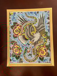 Image 3 of Battle Royal 11”x14” original painting 