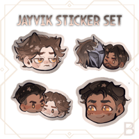 Image 2 of Jayvik Sticker Set A & B