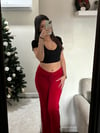 Cherry Red Pant 