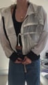 White Parachute Jacket Image 2