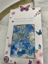 Image 5 of Nail art blue