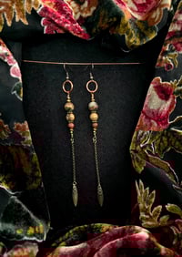 Image 3 of Picture Jasper charm drops