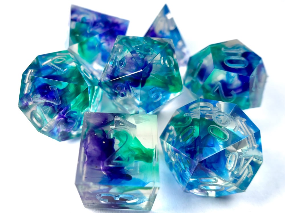 Image of Watercolor Pond (finished upon order) 