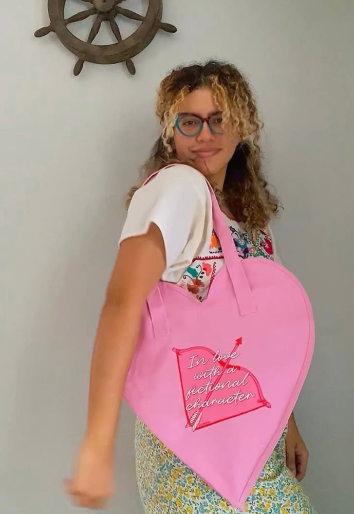 Image of In đ w/a Fictional Character Tote Bag