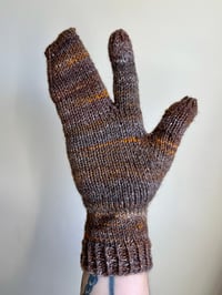 Image 2 of Handspun Tabi Mittens