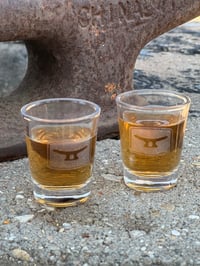 Image 2 of Pair MTD shot glasses 