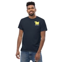 Image 2 of Classic Yellow Mini Dog Black Tee Adult