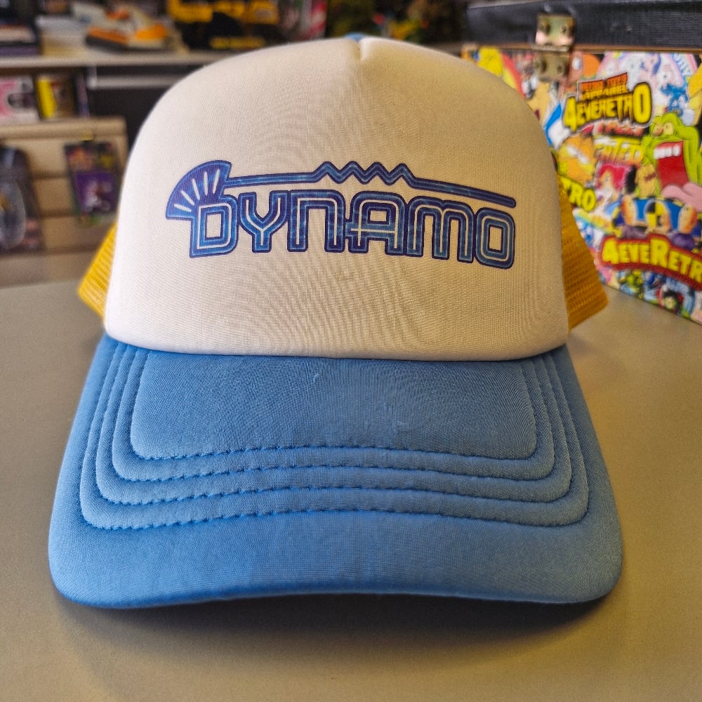 Image of Dynamo The Running Man Trucker Snapback Hat