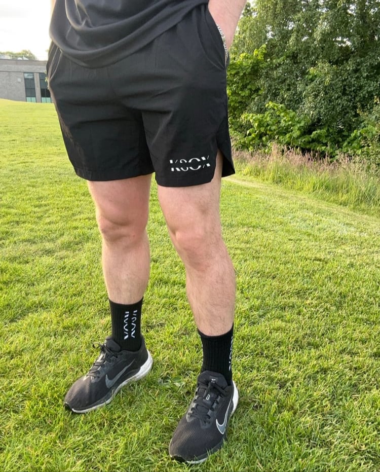 Image of Black KSOX shorts 