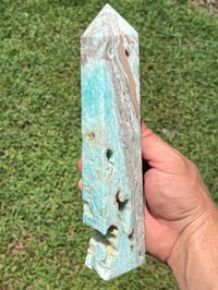 Image 2 of Blue Aragonite Tower #2479
