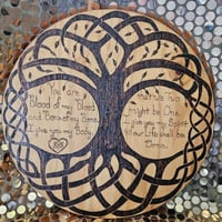 Image of Outlander Vows Celtic knot tree