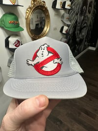 Image 1 of Vintage Deadstock Snapback X Vintage Ghostbusters Iron-on