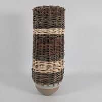 Image 4 of Ceramic and Willow Vases by Petals and Pots