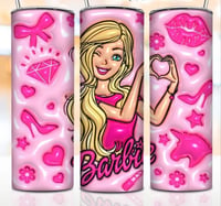 Barbie 20oz tumbler