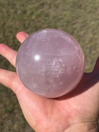 Image 13 of Star Rose Quartz Sphere #2642