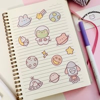 Image 2 of Out of this world sticker sheet