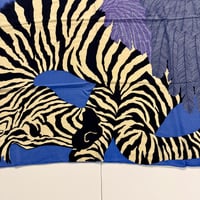 Image 19 of Hermès Cashmere Shawl "Zebra" by Alice Shirley 140cm