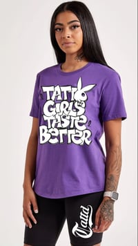 40% off!! TATTD GIRLS TASTE 👅 BETTER TEE!!! PURPLE 💜