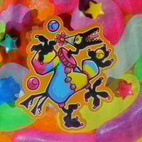Image 1 of Silly Bird Sticker