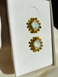 Image 5 of Golden Stud Earrings 